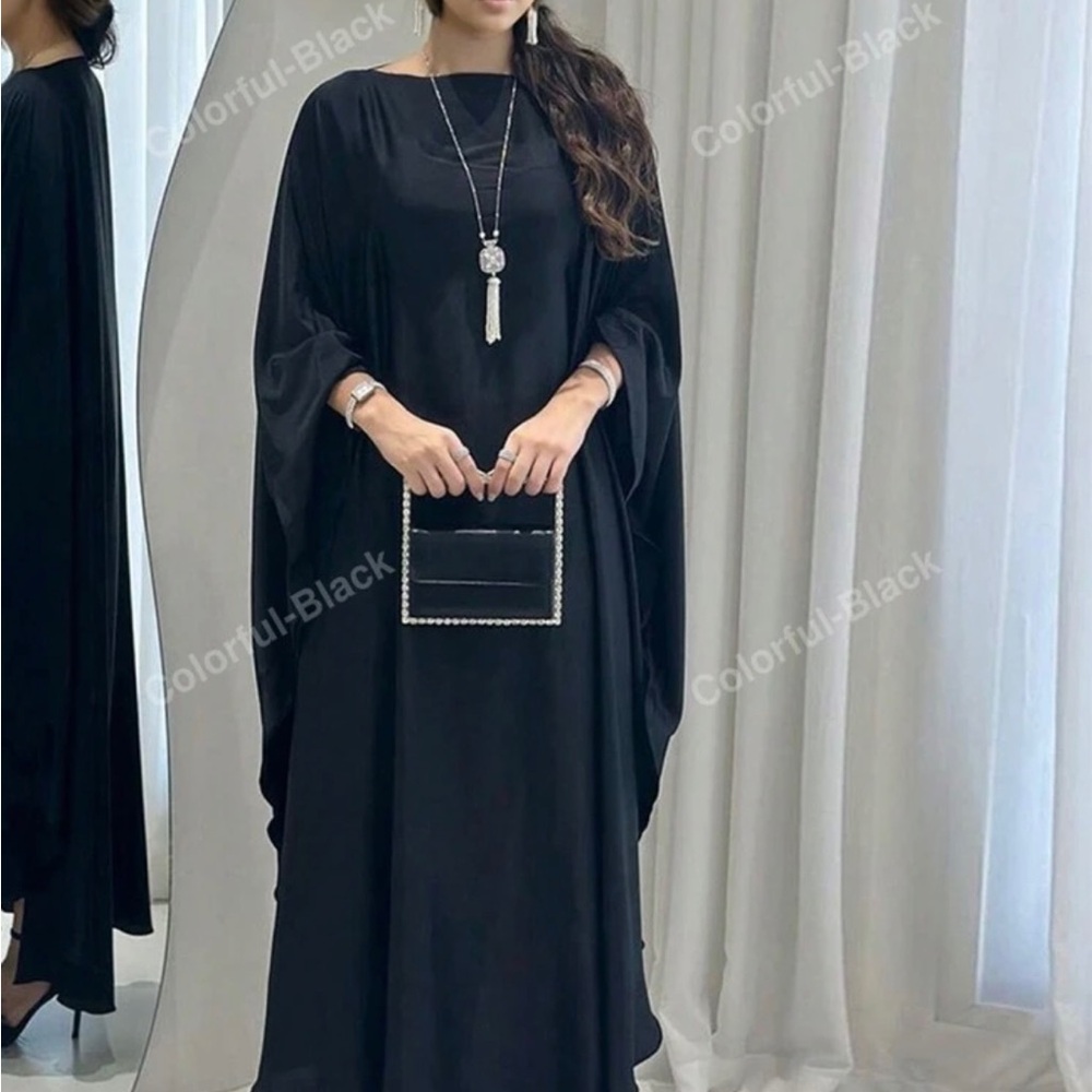 🚫Sold🚫 Black Caftan Kaftan Farasha
Abaya Jilbab Modest Eid Dress
Islamic Khimar